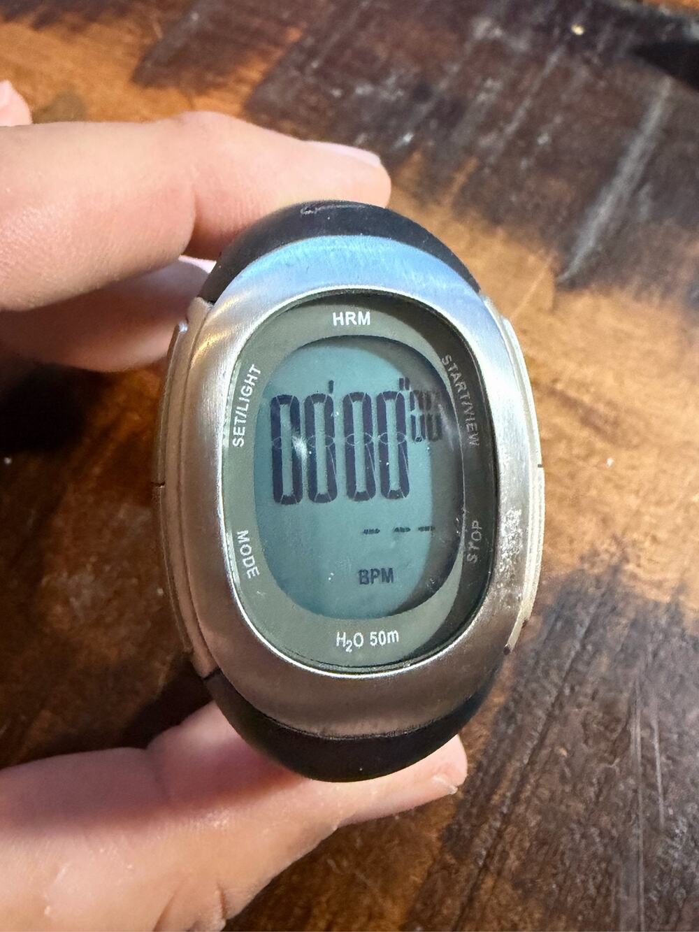 Nike Imara SM0032 Heart Rate Monitor Sport Watch HRM Digital 50M